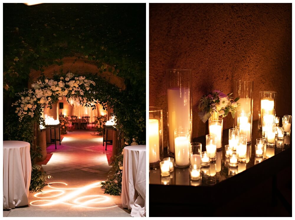 Candlelit Reception at Calistago Ranch Wedding, Wine Country Wedding Inspiration